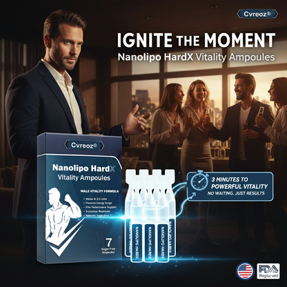 Cvreoz® Nanolipo HardX Vitality Ampoules